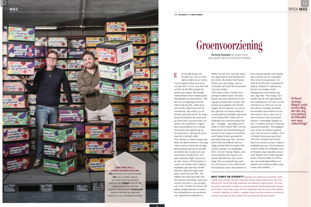 Bas Turk voedselveranderaar food100