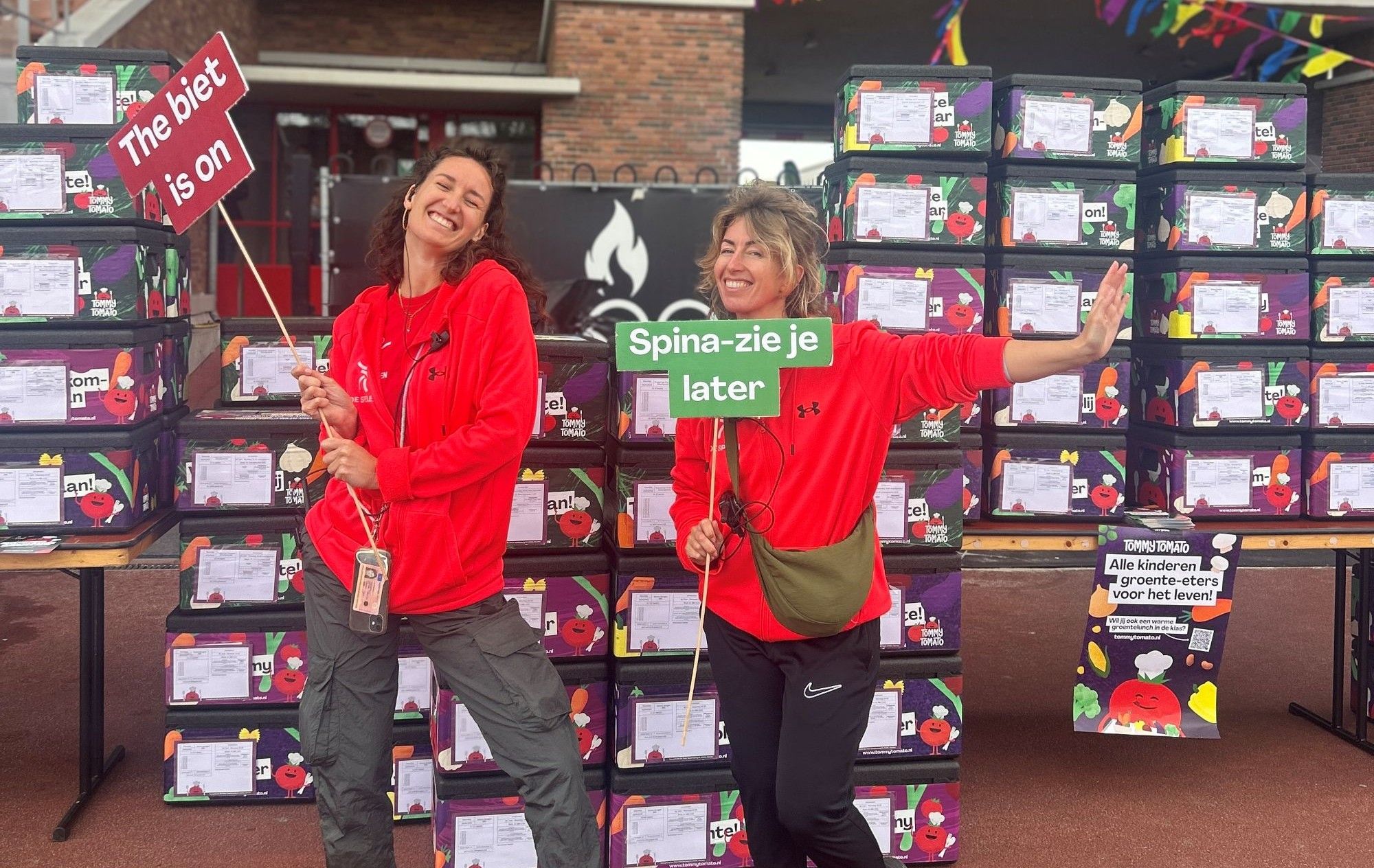 tommytomato bij De Spelen in Olympisch Stadion