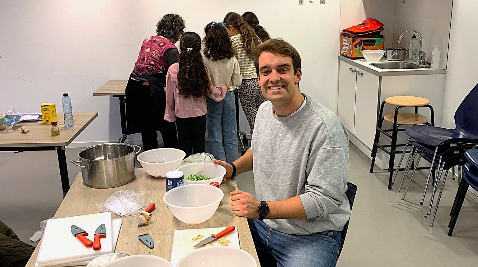 ole borsboom enthousiast over kooklessen TommyTomato