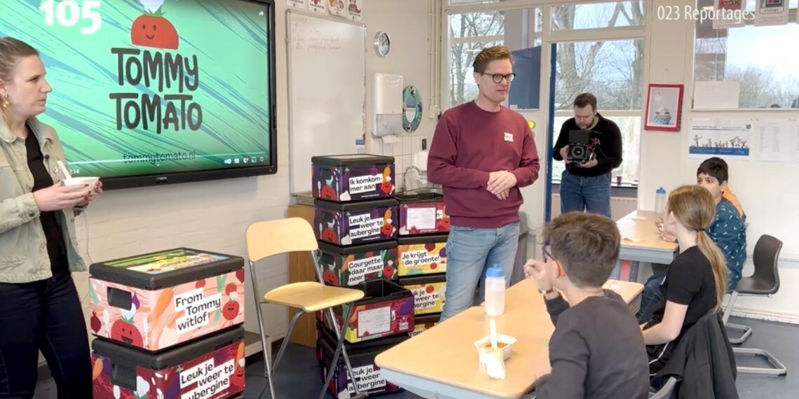 Lunch in de klas