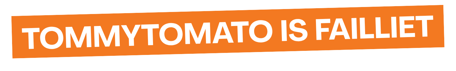 TommyTomato is failliet